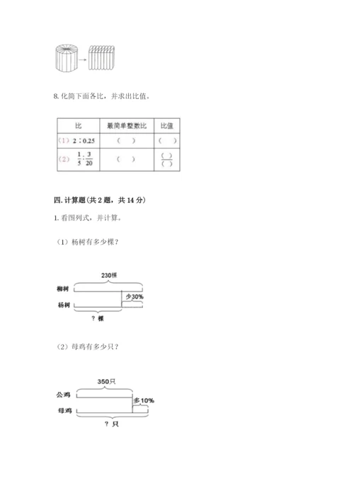 瓮安县六年级下册数学期末测试卷完整版.docx
