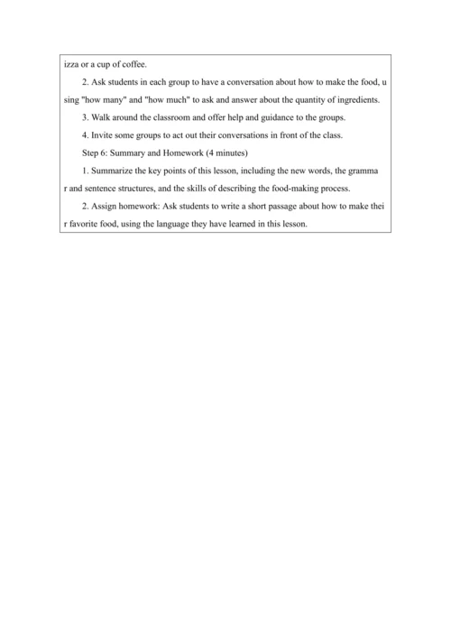 人教版八年级上册英语  Unit 8 How do you make a banana milk s