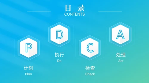 简约动态护理文书质控PDCA工作汇报PPT