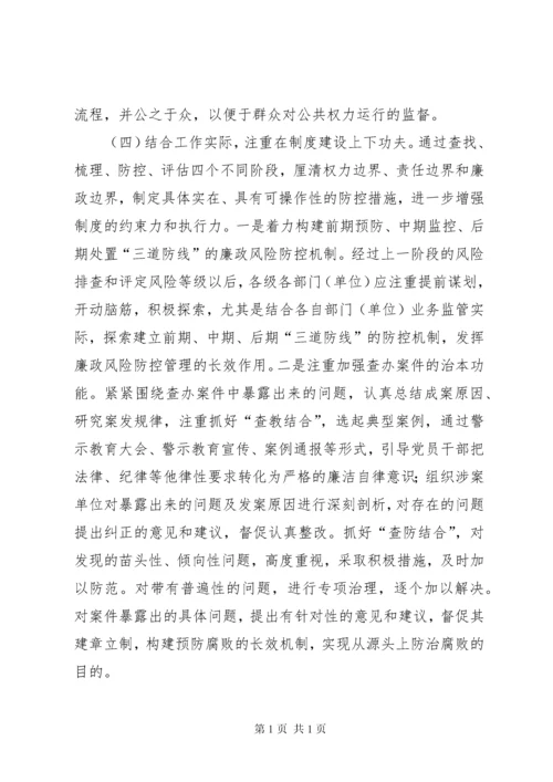 医院廉政风险防控调研报告.docx