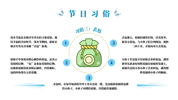 浴佛节泼水习俗介绍文化宣传通用PPT模板