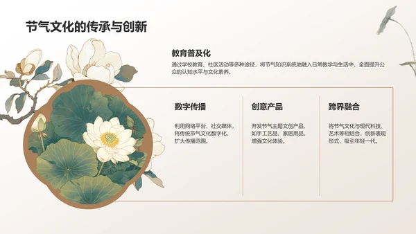 绿色复古风夏至礼赞：跨越千年的节气智慧与生活仪式PPT模板
