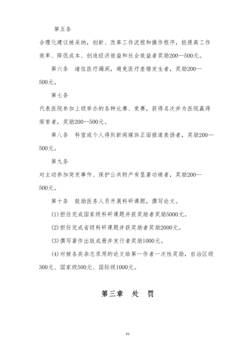 医院奖惩细则.docx