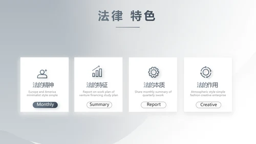 严谨简约法律硕士毕业论文答辩PPT