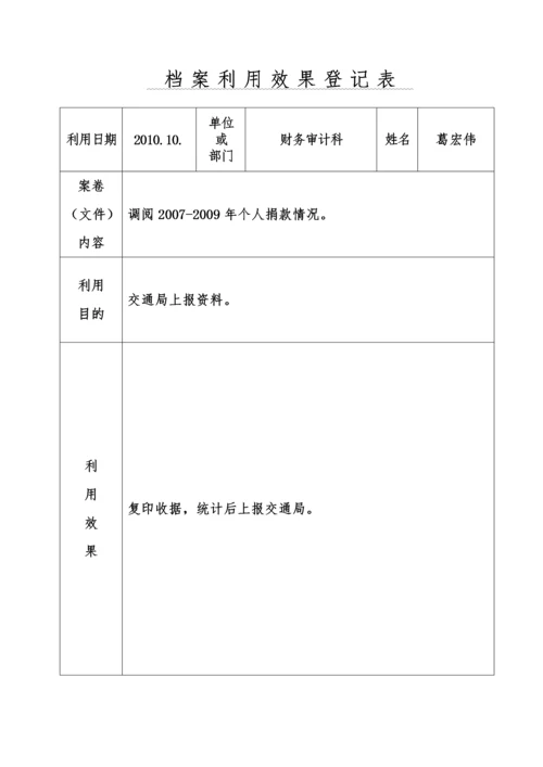 档案利用效果登记表.docx