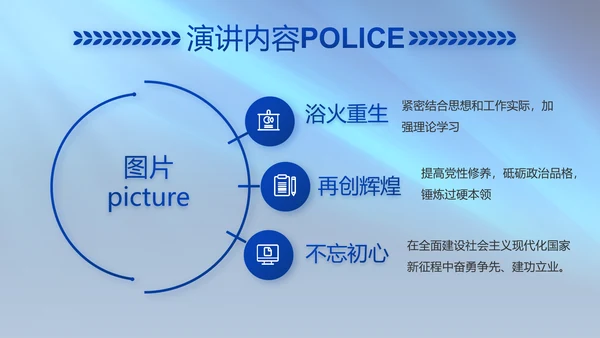 扫黑除恶专项斗争公安警察动态PPT模板