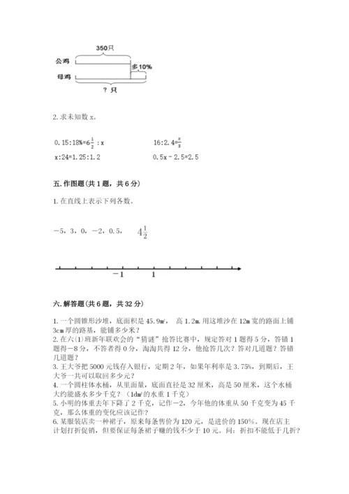 北京版六年级下册数学期末测试卷【培优】.docx