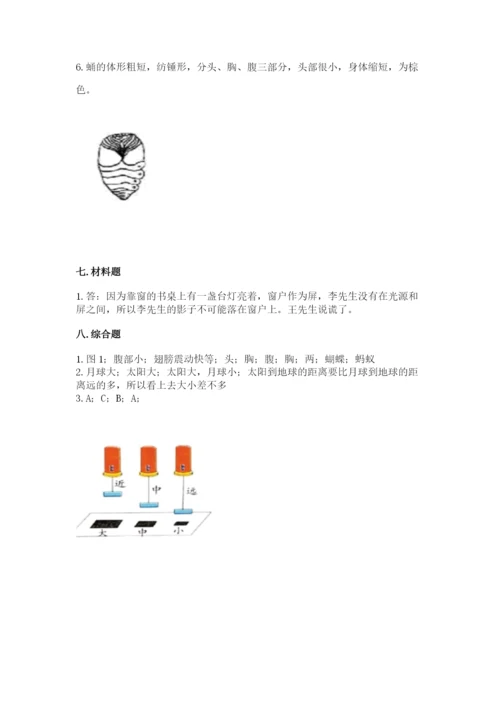 教科版小学科学三年级下册 期末测试卷附参考答案ab卷.docx