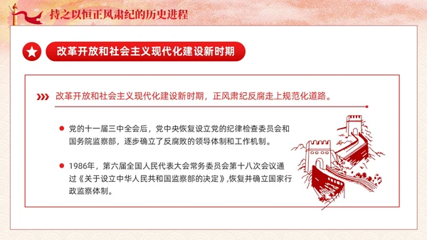 主题教育党课课件坚持持之以恒正风肃纪ppt十三个坚持党建