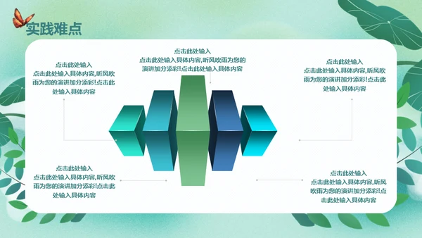 开题报告毕业答辩清新通用PPT母版