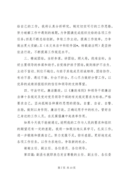 副县长履职表态发言_1.docx