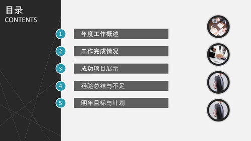 2020年终工作总结新年计划述职报告PPT
