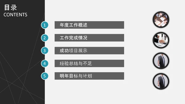 2020年终工作总结新年计划述职报告PPT