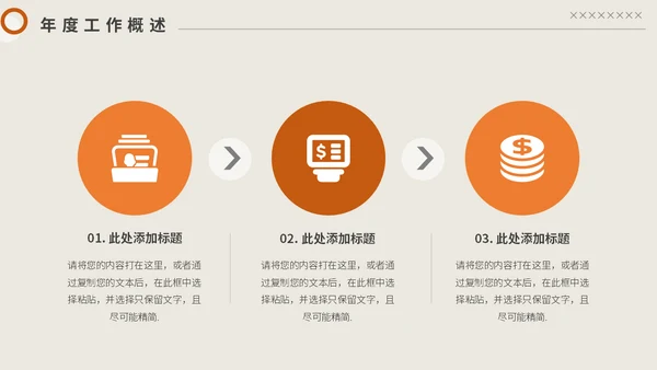 几何风工作汇报通用PPT母版