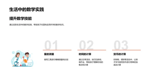 二年级数学家长讲解PPT模板