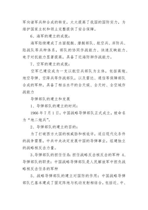 初二下册历史知识点总结最新归纳大全.docx
