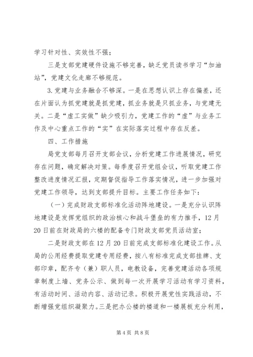 党支部机关党建整改提升方案.docx