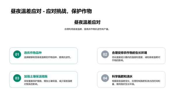 春分农事应对策略PPT模板
