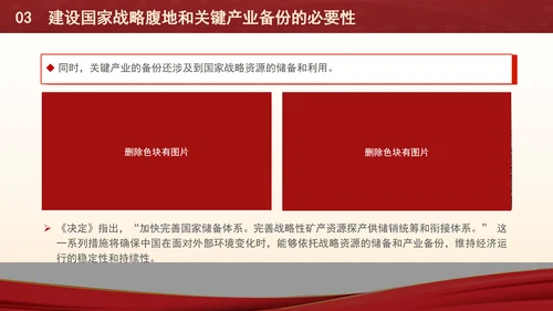 时事热点建设国家战略腹地和关键产业备份的战略和布局ppt