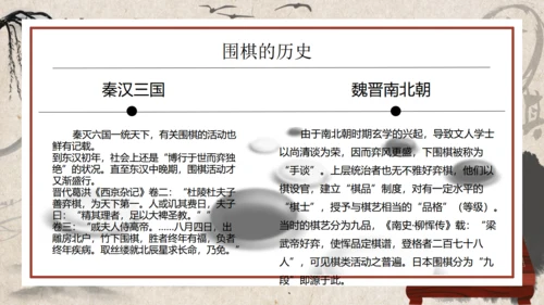 围棋入门知识介绍通用PPT模板