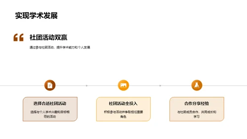 探索社团的学术价值