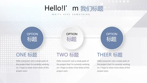 公安科技网络信息软件科技商务动态PPT
