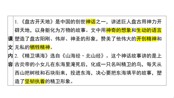 统编版语文四年级上册第三 四单元核心知识梳理课件