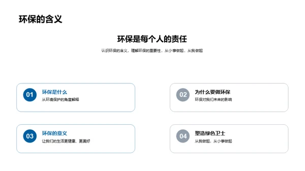 环保生活实践