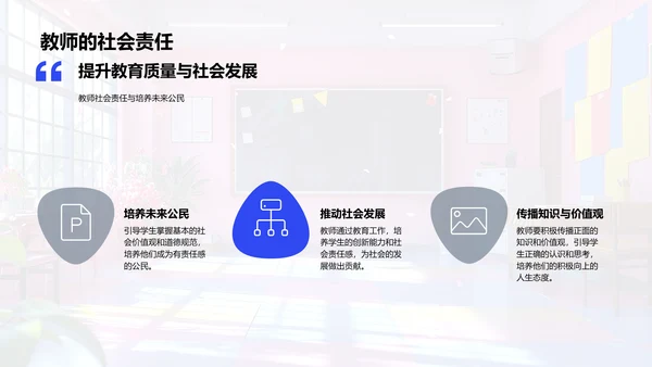 教师教学管理讲解PPT模板