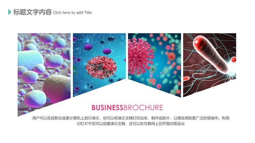 医疗微生物细菌病毒微生物ppt动态模板