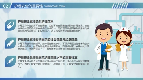 医疗护士护理安全管理通用PPT模板