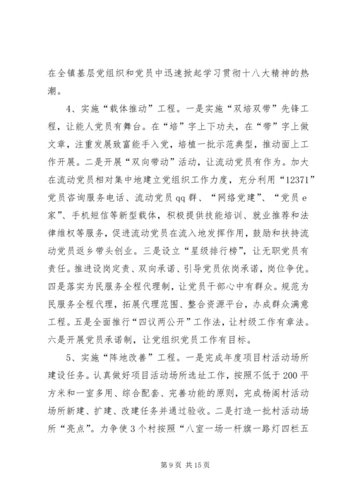 乡镇基层组织建设年实施方案.docx