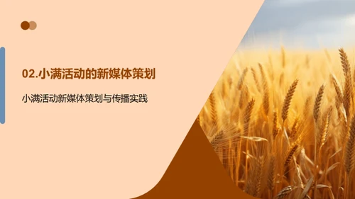 小满节气新媒传播