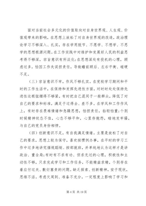 思想信念党性分析材料.docx