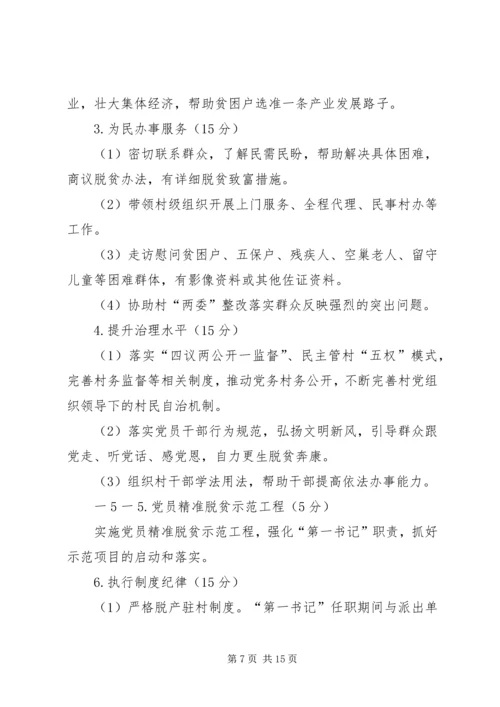 脱贫攻坚考核方案考核细则 (3).docx