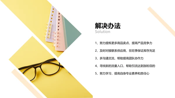 简约商务风电商运营类年终总结