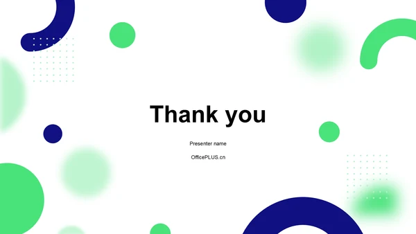 绿色简约风教育培训PPT主题