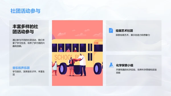 三年级学习生活回顾PPT模板