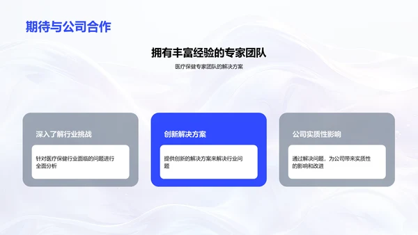 医保行业挑战解析PPT模板