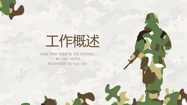 武警个人能力评测动态PPT