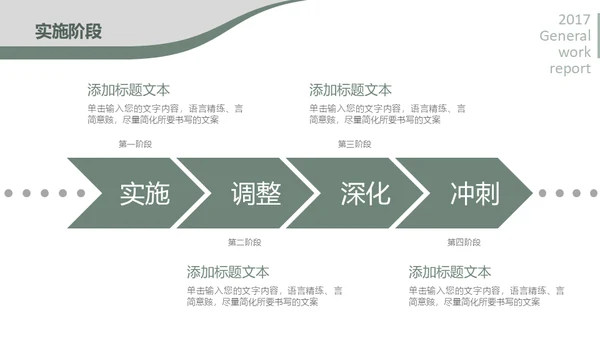 商务休闲年终工作总结通用PPT模板