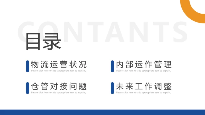 物流行业仓储物流运输管理方案项目规划工作汇报通用PPT模版
