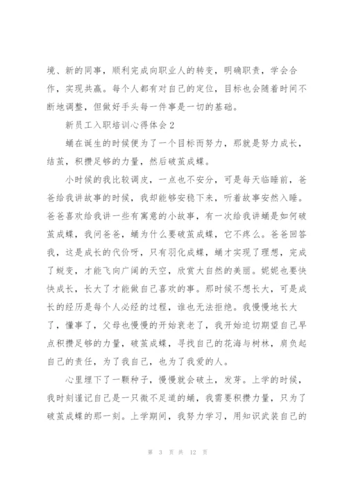 新员工入职培训心得体会.docx