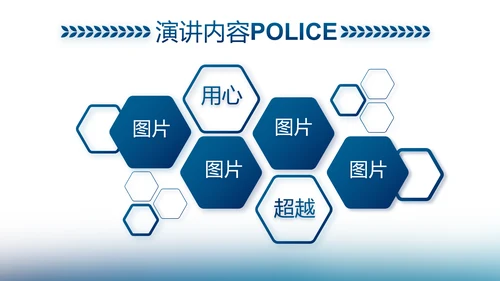 信念坚定对党忠诚公安警察动态PPT