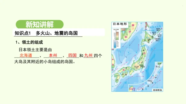 8.1.1 多火山、地震的岛国（课件21张）-2024-2025学年七年级地理下学期人教版(2024