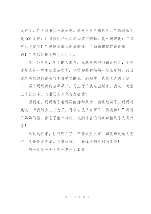 那一刻我长大了下学期作文5篇.docx