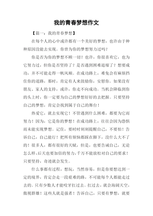 我的青春梦想作文.docx