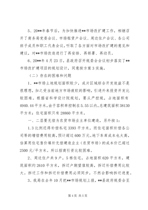 商务局重点项目建设情况汇报.docx