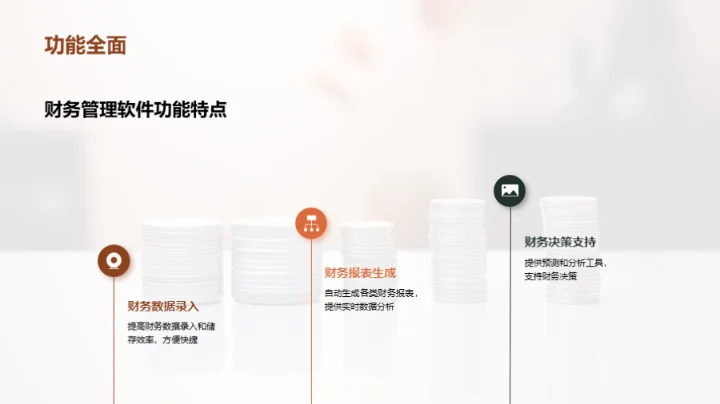 商务风财务金融教学课件PPT模板