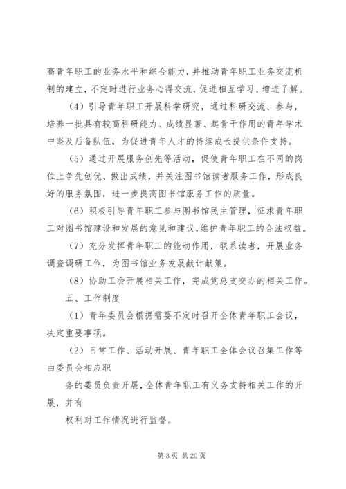 青年工作委员会方案.docx